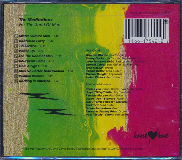 Meditations - For The Good Of Man (marked/ltd stock)