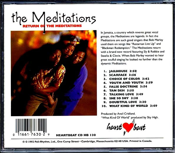 Meditations - Return Of The Meditations (marked/ltd stock)