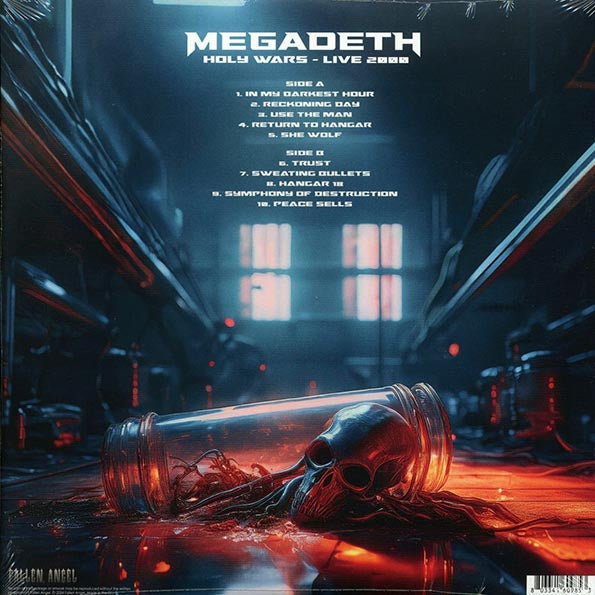 Megadeth - Holy Wars: Live 2000 (red/black splatter vinyl)
