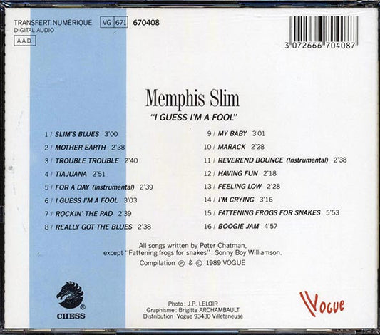 Memphis Slim - I Guess I'm A Fool