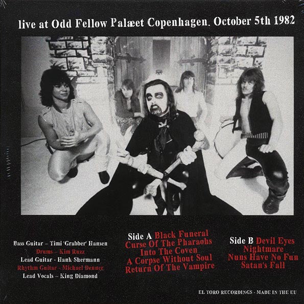 Mercyful Fate - Raise Your Hands And Do The Sign: Live At Odd Fellow Palaeet, Copenhagen, October 5th 1982 (red vinyl)