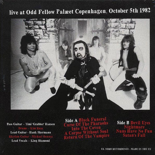 Mercyful Fate - Raise Your Hands And Do The Sign: Live At Odd Fellow Palaeet, Copenhagen, October 5th 1982 (red vinyl)
