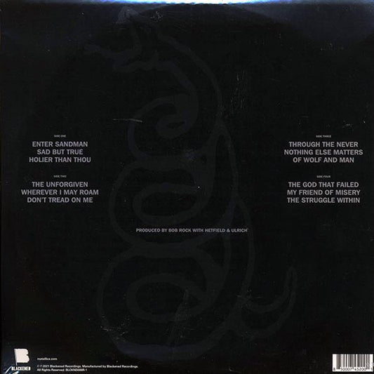 Metallica - Metallica (2xLP) (180g) (remastered)