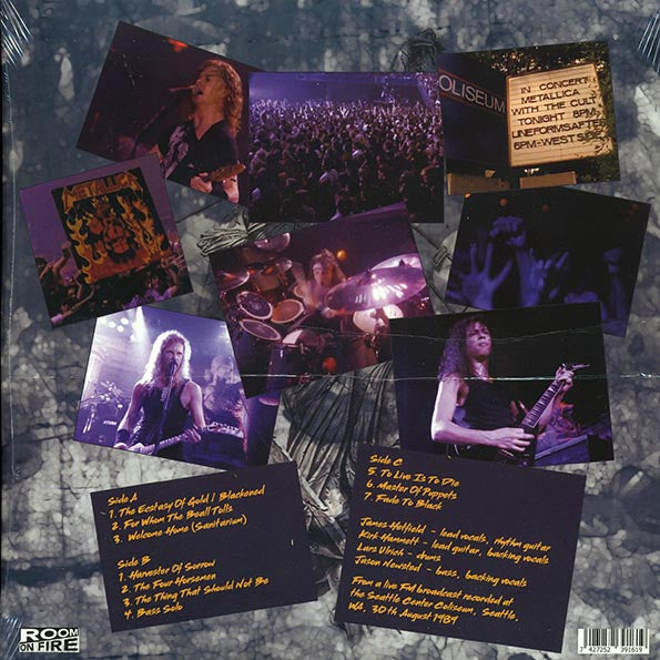 Metallica - Seattle '89 Volume 1: The Classic Washington State Broadcast (ltd. ed.) (2xLP) (yellow vinyl)