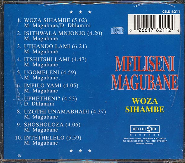 Mfiliseni Magubane - Woza Sihambe CD