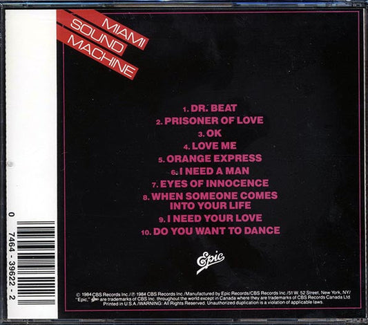 Miami Sound Machine - Eyes Of Innocence
