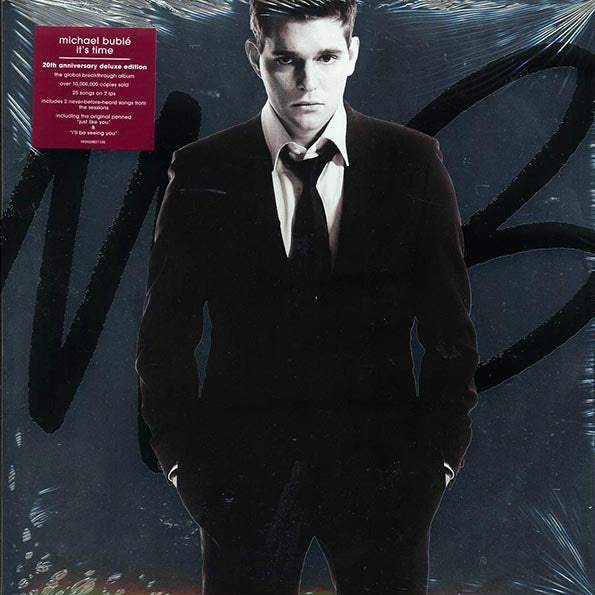 Michael Buble - It's Time (20th Anniv. Ed.) (+2 bonus tracks) (2xLP) (deluxe edition) (silver vinyl)