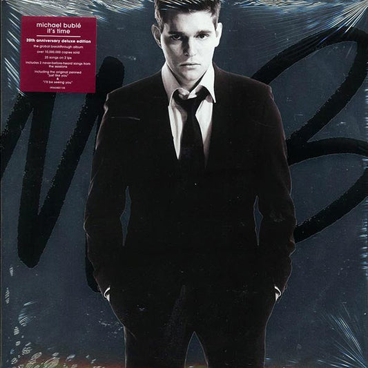 Michael Buble - It's Time (20th Anniv. Ed.) (+2 bonus tracks) (2xLP) (deluxe edition) (silver vinyl)