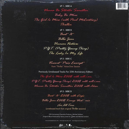 Michael Jackson - Thriller 25 (with Kayne West, Akon) (25th Anniv. Ed.) (2xLP) (remastered)