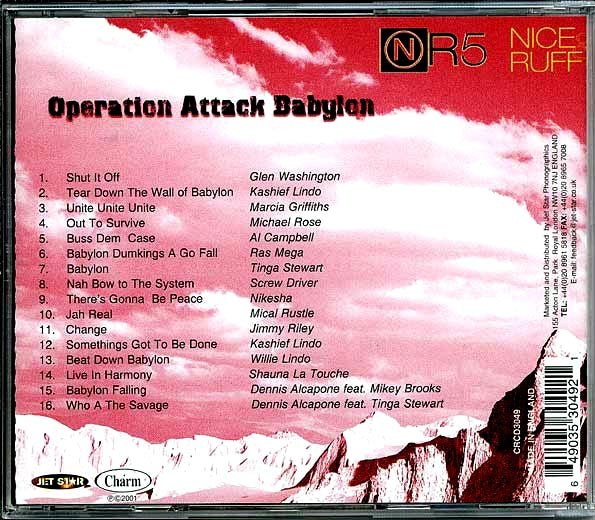 Michael Rose, Al Campbell, Glen Washington, Etc. - Nice & Ruff Volume 5: Operation Attack Babylon