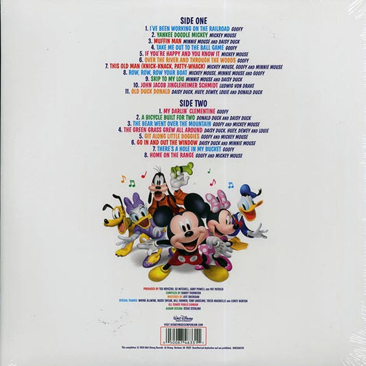 Mickey Mouse, Goofy, Donald Duck, Etc. - Disney Childrens Favorites With Mickey And Pals (red vinyl)