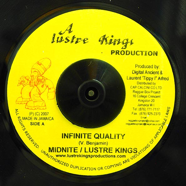 Midnite - Infinite Quality  /  Version (rhythm: "Shining")