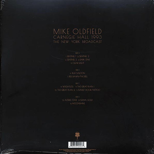 Mike Oldfield - Carnegie Hall 1993: The New York Broadcast (ltd. ed.) (2xLP)