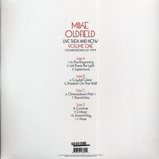 Mike Oldfield - Live Then & Now Volume 1: Poland Broadcast 1999 (2xLP)