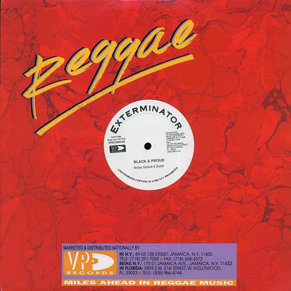 Mikey General, Sizzla - Black & Proud  /  Wayne Wonder - Doing It My Way (rhythm: "Freedom Blues/Serious Time/MPLA")