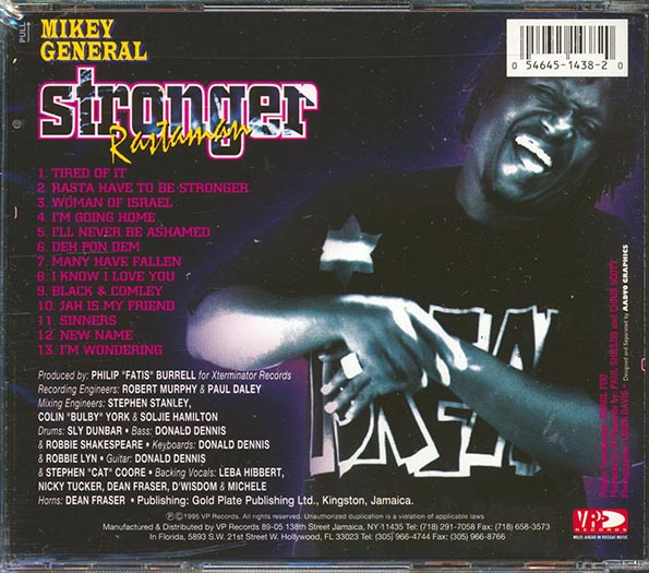 Mikey General - Stronger Rastaman