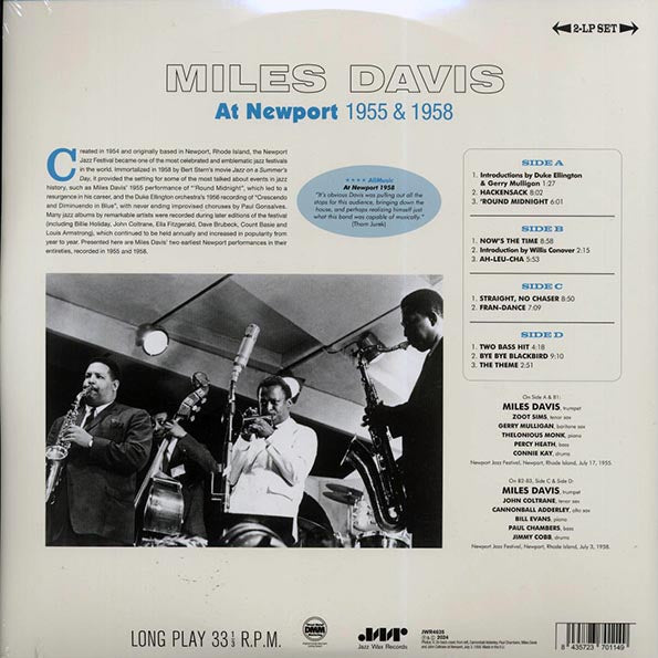 Miles Davis - At Newport 1955 & 1958 (ltd. ed.) (2xLP) (180g)