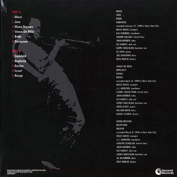Miles Davis - Birth Of The Cool (180g)