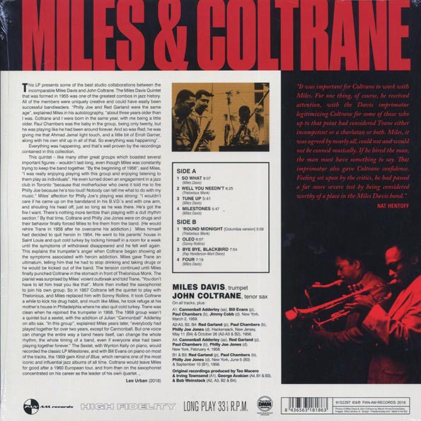 Miles Davis, John Coltrane - Miles & Coltrane (ltd. ed.) (180g) (remastered)