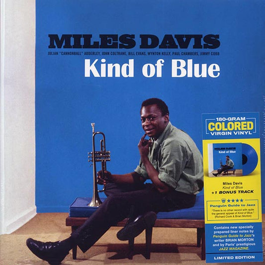 Miles Davis - Kind Of Blue (+bonus track) (ltd. ed.) (180g) (blue vinyl)