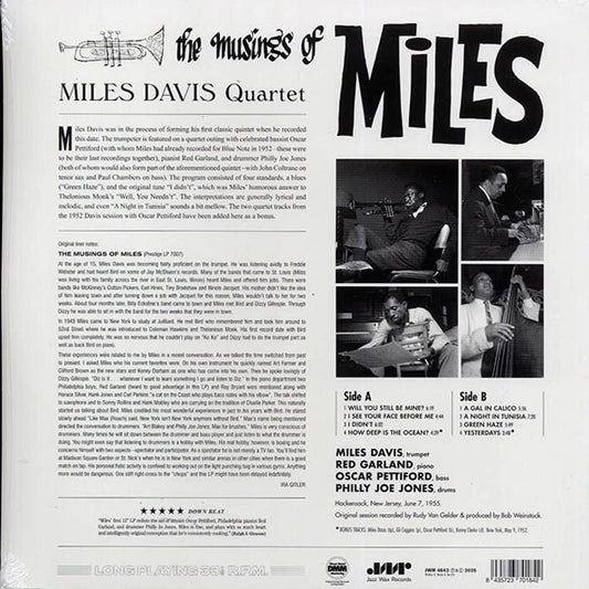 Miles Davis Quartet - The Musings Of Miles (+2 bonus tracks) (ltd. ed.) (180g)