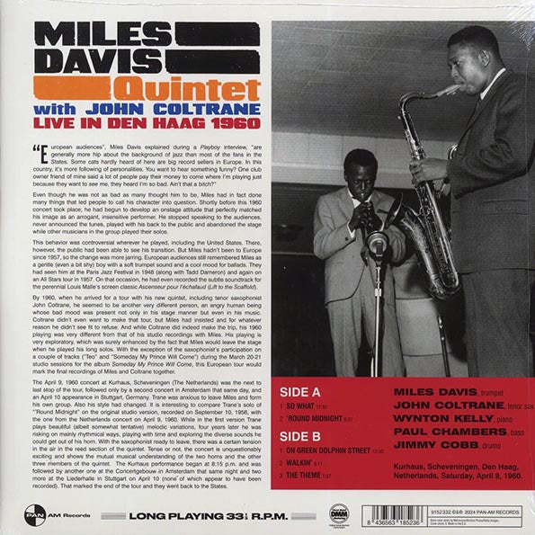 Miles Davis Quintet, John Coltrane - Live in Den Haag 1960 (ltd. ed.) (180g)