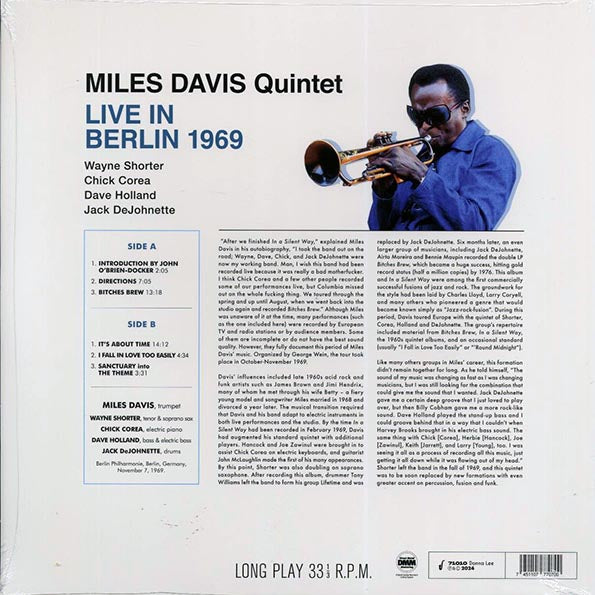Miles Davis Quintet - Live In Berlin 1969 (ltd. ed.) (180g)