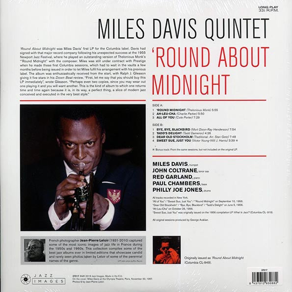 Miles Davis Quintet - Round About Midnight (+bonus track) (ltd. ed.) (180g)
