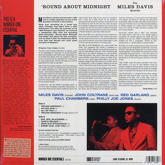Miles Davis - Round About Midnight (+2 bonus tracks) (ltd. ed.) (180g)