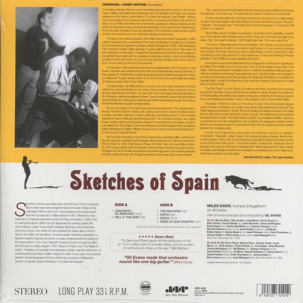 Miles Davis - Sketches Of Spain (+bonus track) (ltd. ed.) (180g) (remastered)