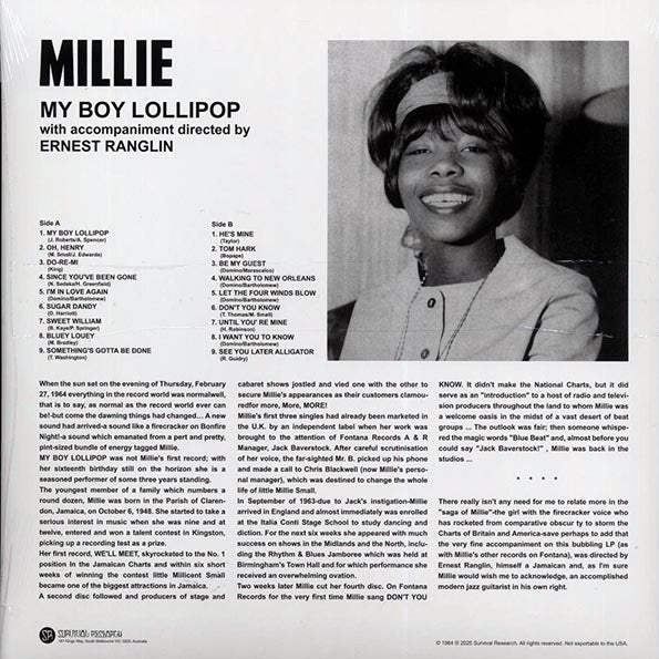 Millie - My Boy Lollipop
