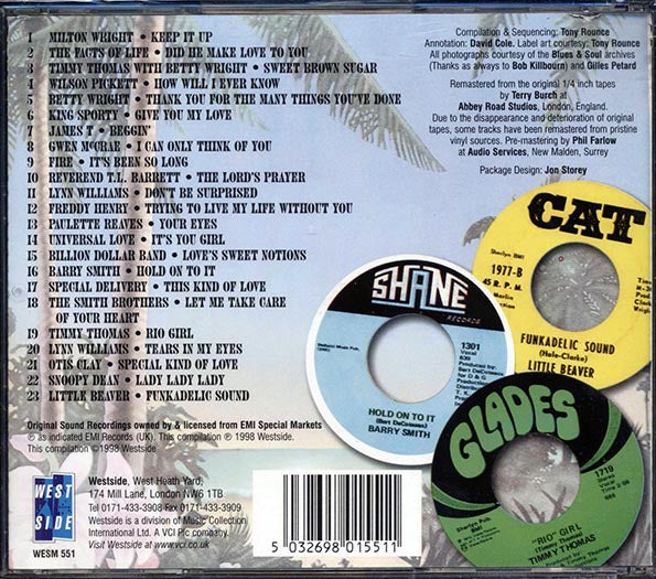 Milton Wright, Wilson Pickett, Betty Wright, King Sporty, Etc. - Sweet Brown Sugar: A TK Rhythm N Soul Compendium 1971-81