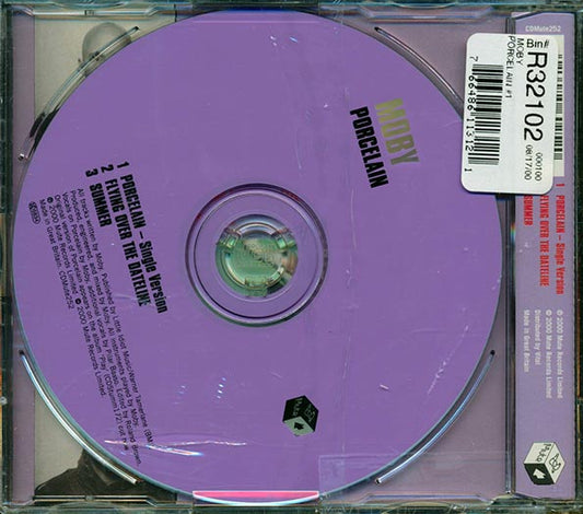 Moby - Porcelain (3 Track EP) CD