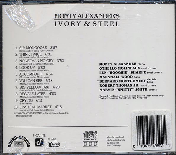 Monty Alexander, Ivory & Steel - Jamboree