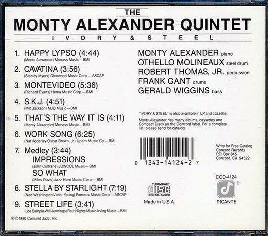 Monty Alexander Quintet - Ivory & Steel