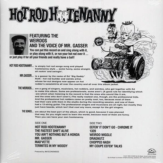 Mr. Gasser & The Weirdos - Hot Rod Hootenanny