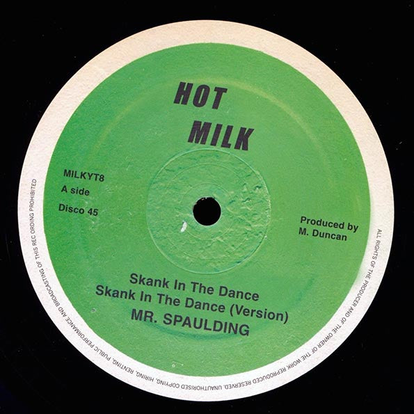 Mr. Spaulding - Skank In The Dance; Roots Radics - Version  /  Mr. Spaulding - Come Now Youthman; Roots Radics - Version (rhythm: "Trodding Through The Jungle")
