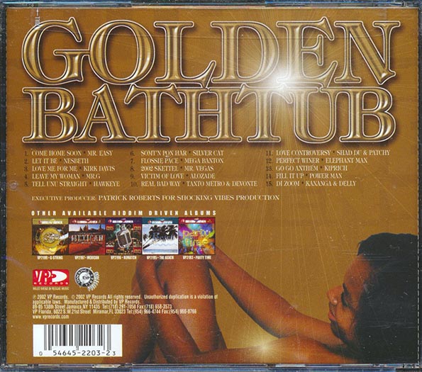Mr. Vegas, Elephant Man, Tanto Metro & Devonte, Etc. - Riddim Driven: Golden Bathtub (rhythm: "Golden Bathtub")
