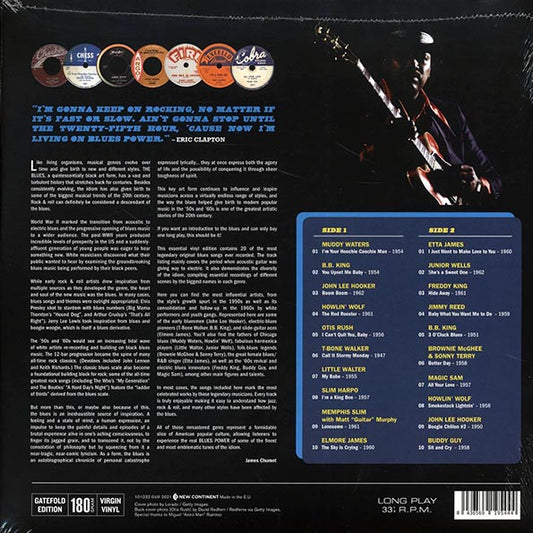 Muddy Waters, BB King, John Lee Hooker, Etta James, Etc. - Blues Power: 20 Original All-Time Classics (180g)