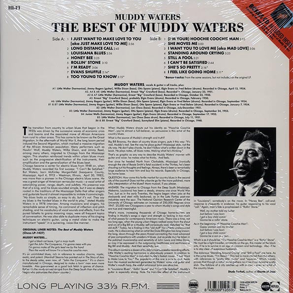 Muddy Waters - The Best Of Muddy Waters (+14 bonus tracks) (ltd. ed.) (180g) (incl. CD)