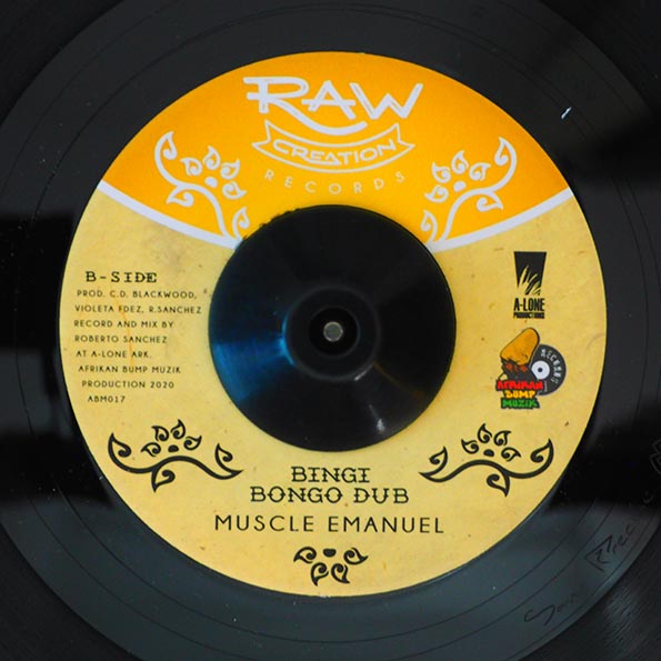 Muscle Emanuel - Bingi Bongo  /  Afrikan Bump, Lone Ark Riddim Force - Bingi Bongo Dub