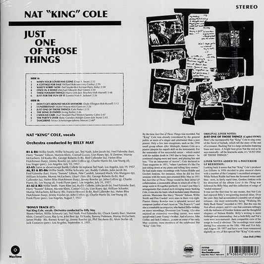 Nat King Cole - Just One Of Those Things (+4 bonus tracks) (ltd. ed.) (180g) (remastered)