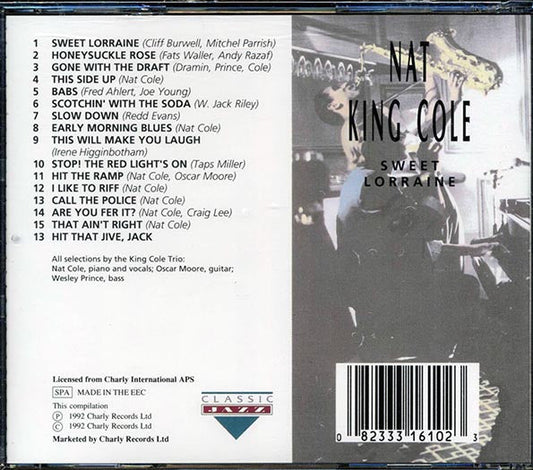 Nat King Cole - Sweet Lorraine