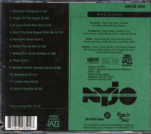 National Youth Jazz Orchestra - A View From The Hill (marked/ltd stock)