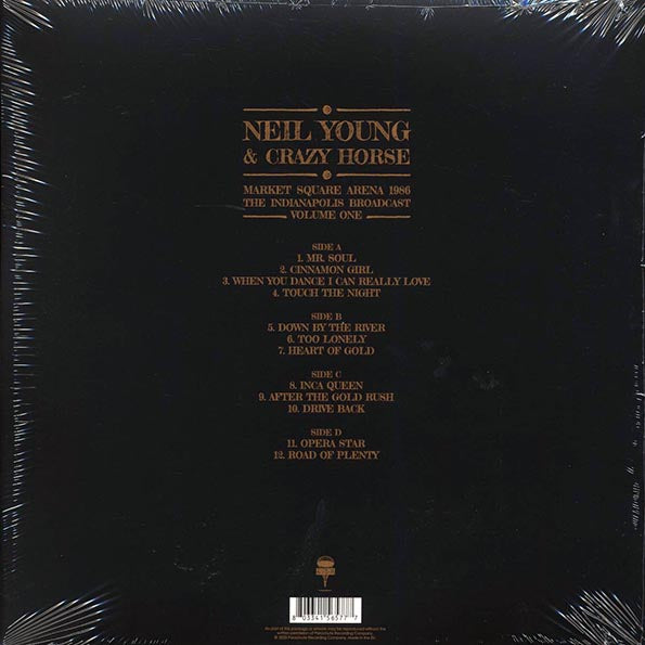 Neil Young & Crazy Horse - Market Square Arena 1986 Volume 1: The Indianapolis Broadcast (2xLP)