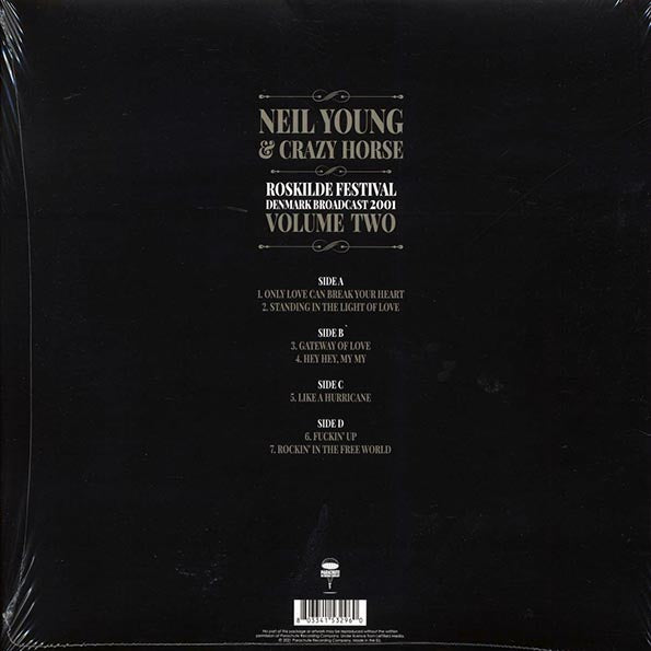 Neil Young & Crazy Horse - Roskilde Festival Denmark Volume 2: Broadcast 2001 (2xLP)