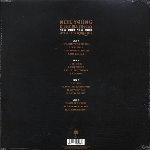 Neil Young & The Bluenotes - New York New York (Live At The World NYC) (2xLP)