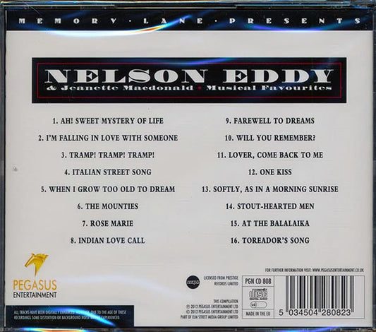 Nelson Eddy, Jeanette MacDonald - Musical Favorites