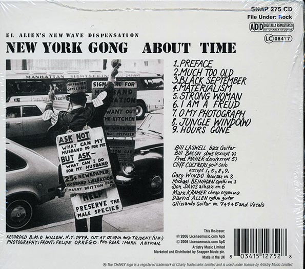 New York Gong - About Time