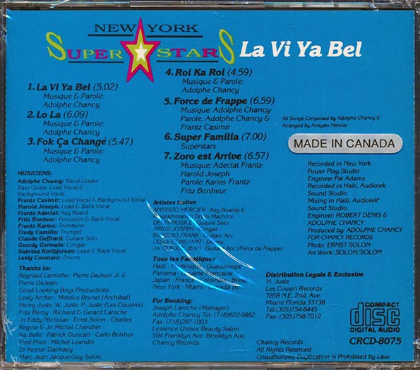 New York Super Stars - La Vi Ya Bel